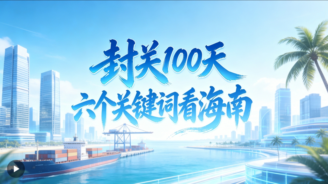 人民日報：海之南 封關(guān)100天，六個關(guān)鍵詞看海南